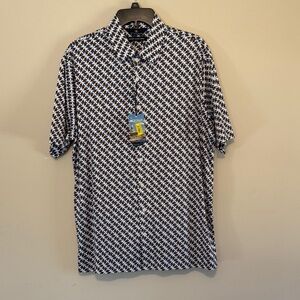 Hart Schaffner Marx Men's Diamond Pattern Shirt